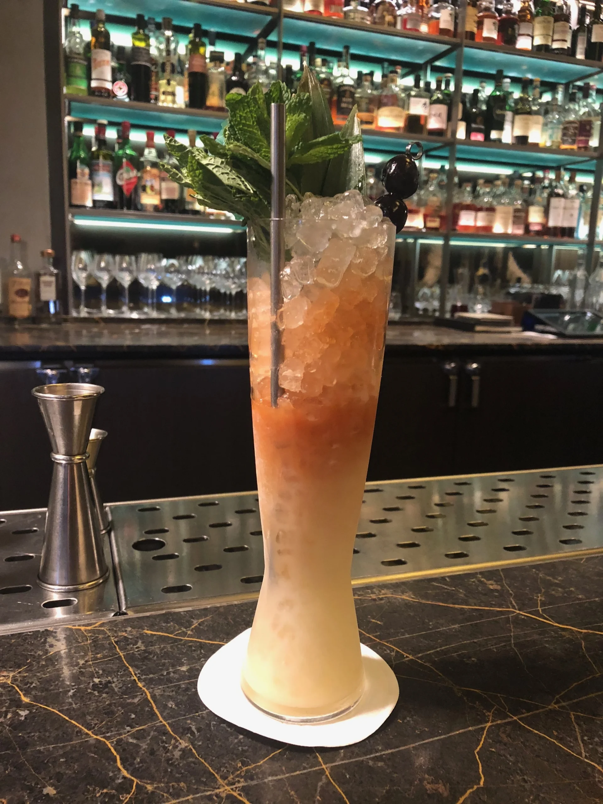  A tiki cocktail I fell in love with at   Eleven Madison Park.   